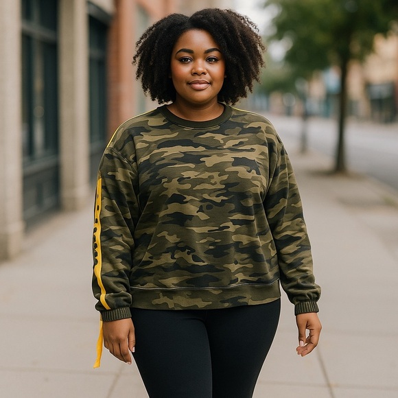 Fashion17 Sweaters - Women’s Camo Green Savage Sweater
New